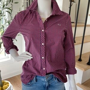 Vineland Vines Women’s Checkered Button-Down
